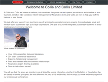 Tablet Screenshot of collisandcollis.com